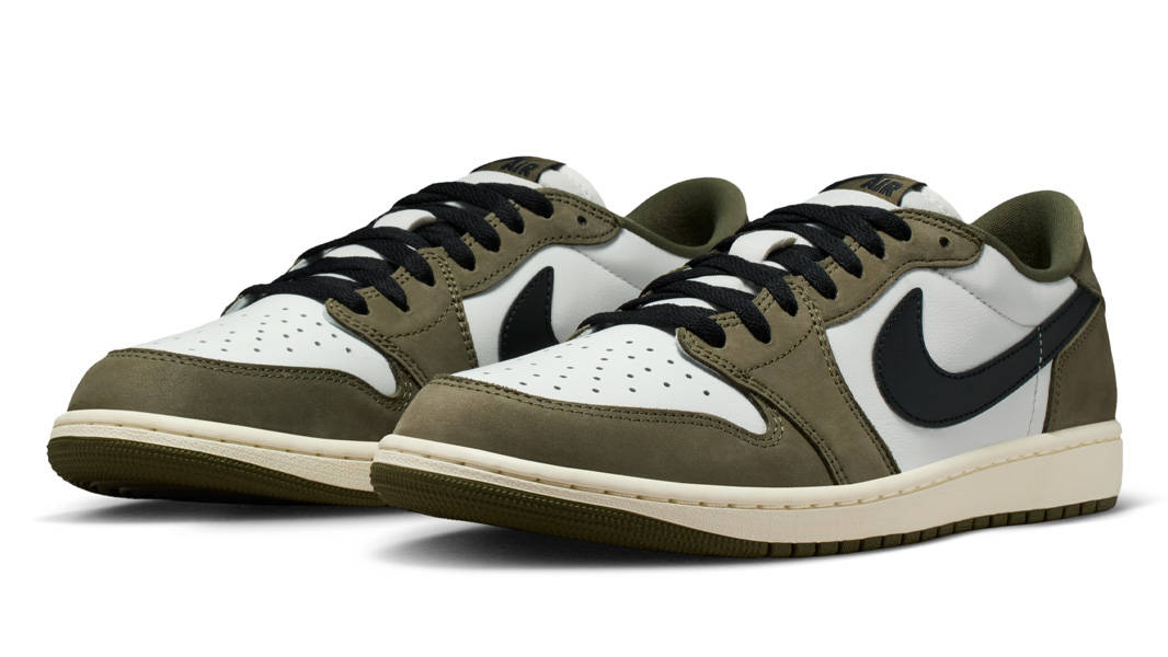Air Jordan 1 Low OG Medium Olive Front