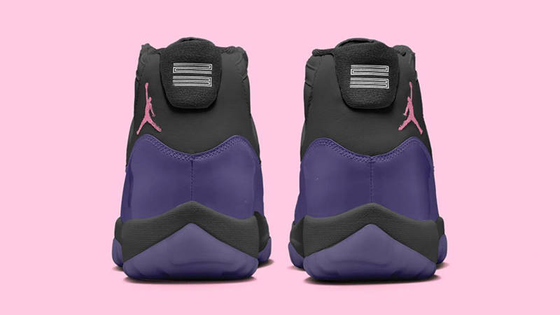 purple and black retro 11