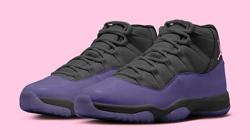 purple retro 11s