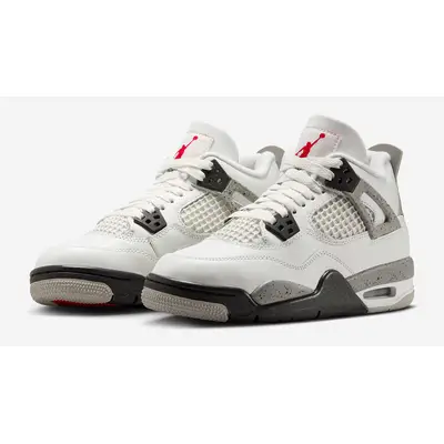 Air Jordan 4 GS White Cement 2025 IB4171-100 Side