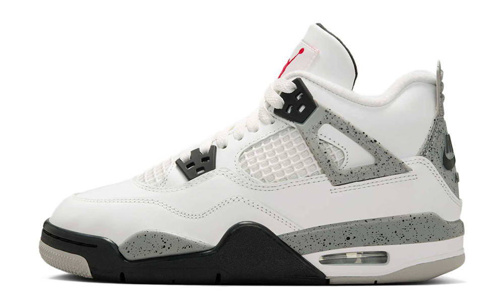 Air Jordan 4 GS White Cement 2025 IB4171-100