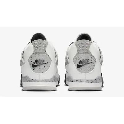 Air Jordan 4 PS White Cement 2025 IB4388-100 Back
