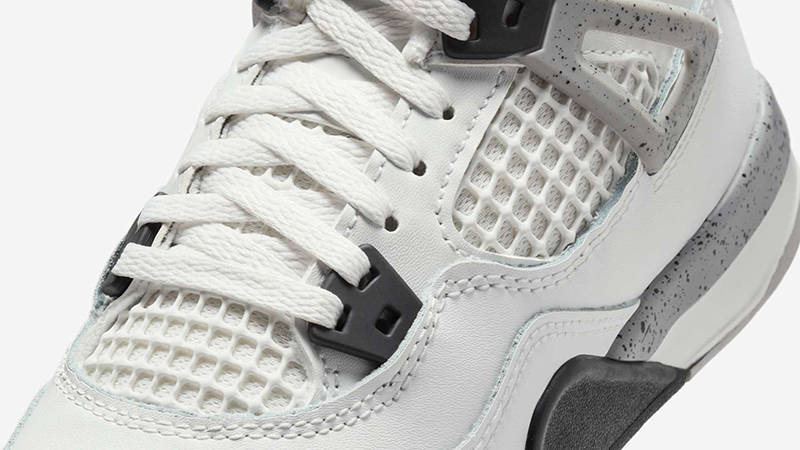 Air Jordan 4 PS White Cement 2025 IB4388-100 Detail