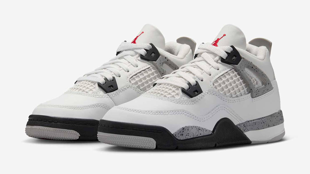 Air Jordan 4 PS White Cement 2025 IB4388-100 Side