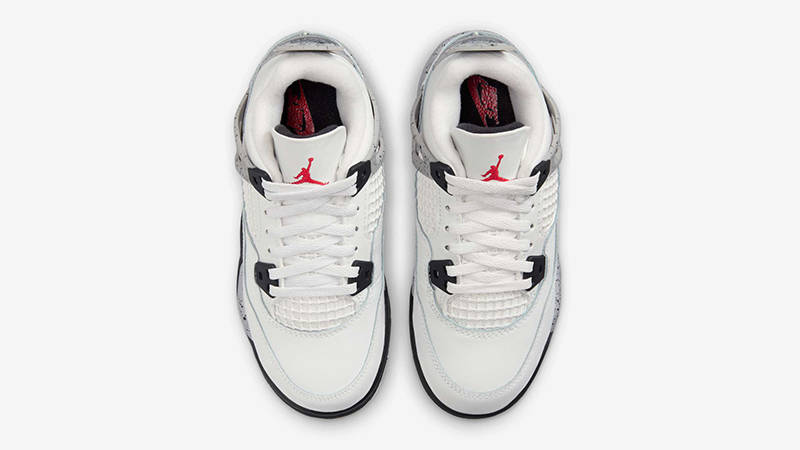Air Jordan 4 PS White Cement 2025 IB4388-100 Top