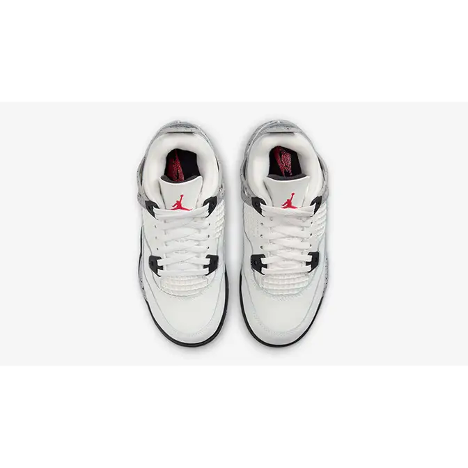 Air Jordan 4 PS White Cement 2025 IB4388-100 Top