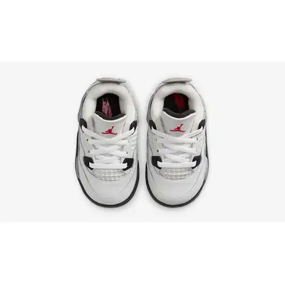 Air Jordan 4 Toddler White Cement 2025 IB4387-100 Top