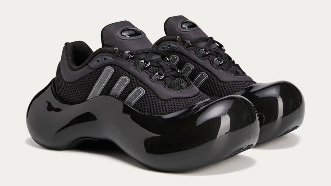 AVAVAV x adidas Moonrubber Megaride Black JI1494 Side