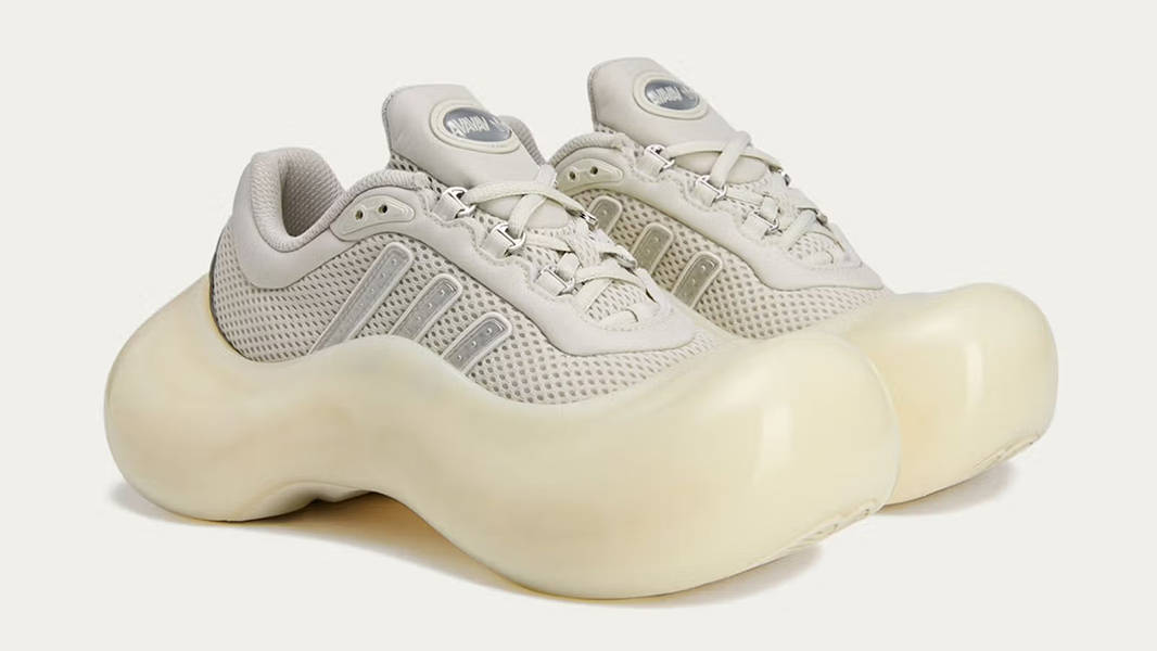 AVAVAV x adidas Moonrubber Megaride White JI1495 Side