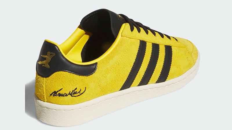 Bruce Lee x adidas Jabbar Low Yellow JR1597 Back