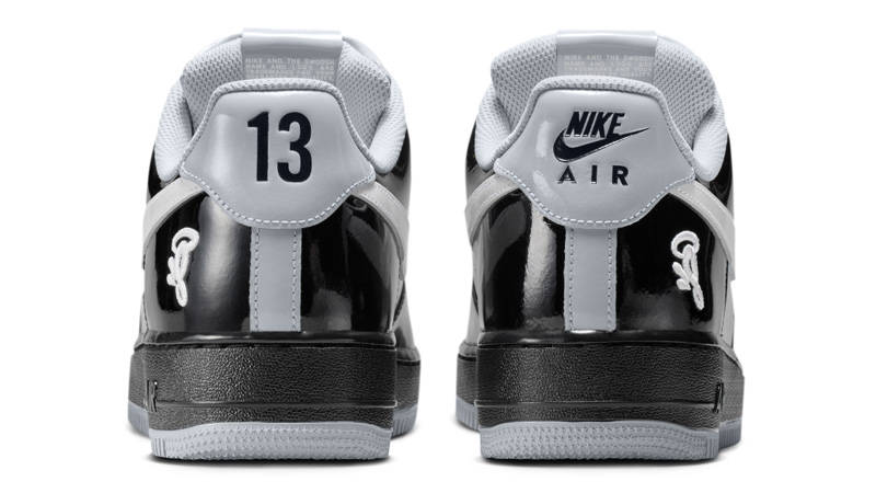 Central Cee x Nike Air Force 1 Low Black Smoke Grey Back