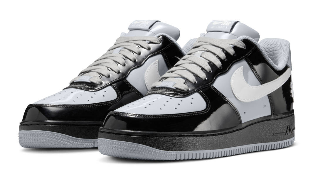 Central Cee x Nike Air Force 1 Low Black Smoke Grey Front