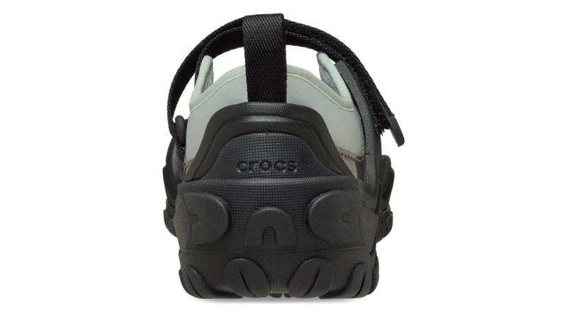 Crocs EXP Terre Ballet Gunmetal Black Back