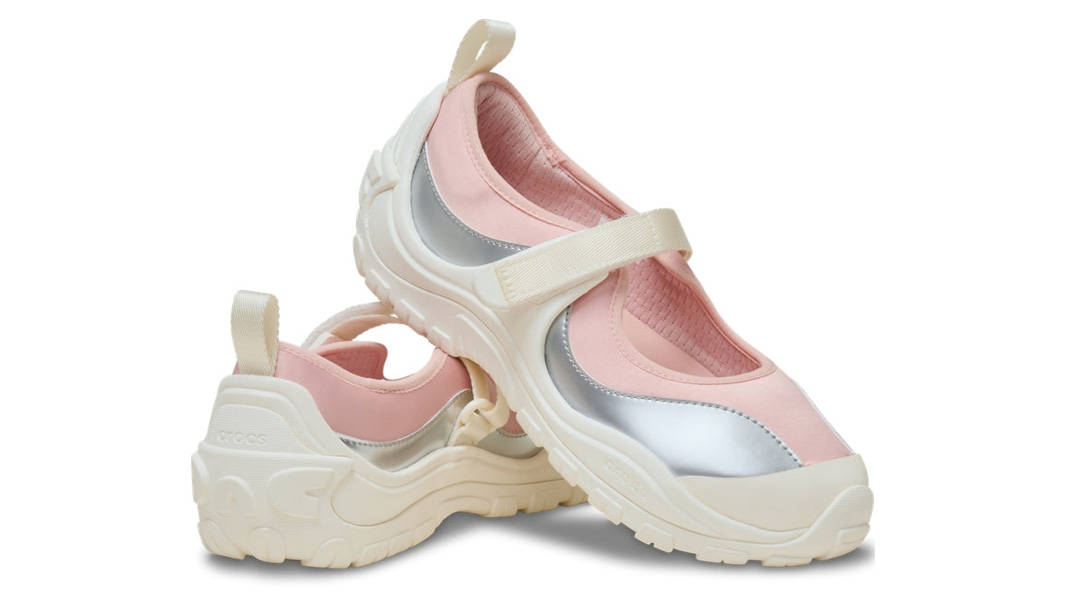 Crocs EXP Terre Ballet Silver Chalk Lifestyle