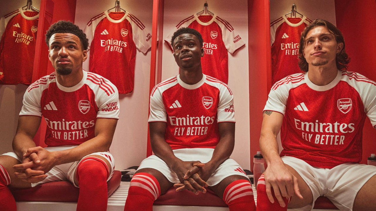 adidas Arsenal 25/26 Home Kit