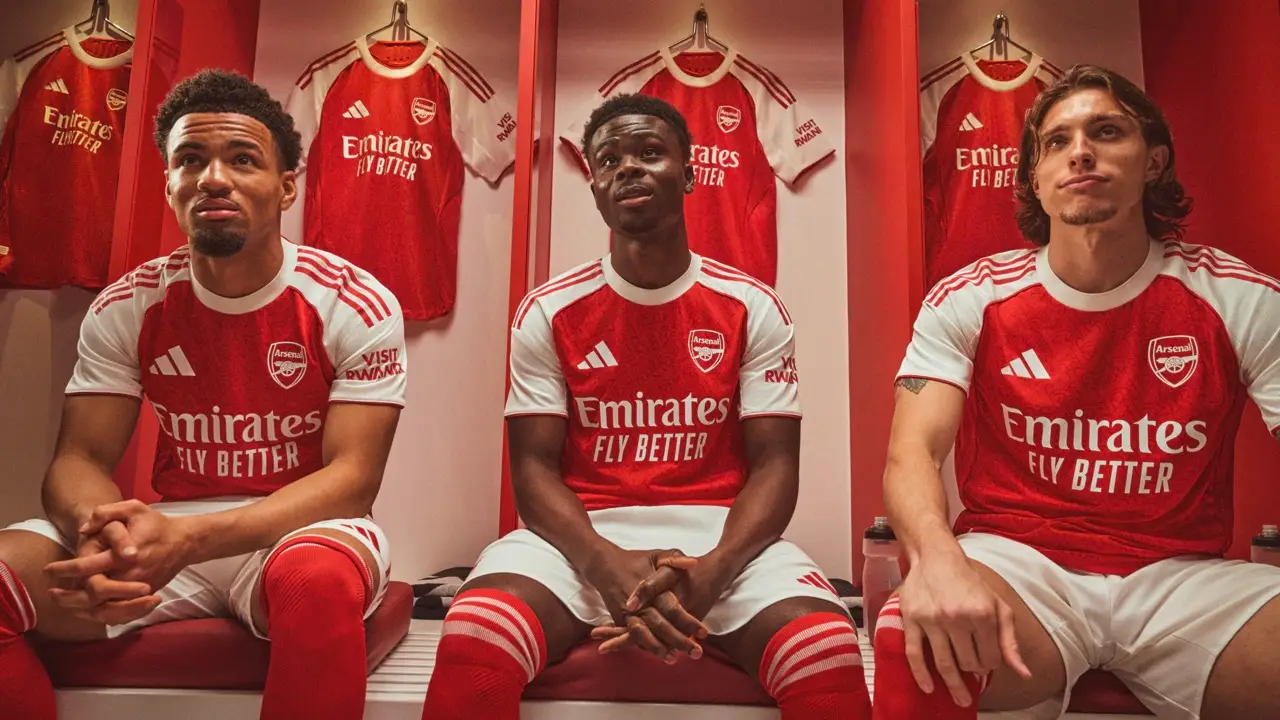 Stunning Adidas And Arsenal Launch 2026/27 Home Kit Picture Art Stunning Adidas And Arsenal Launch 2026/27 Home Kit Picture Art