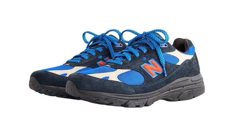 KITH New Balance 993 Black Blue front