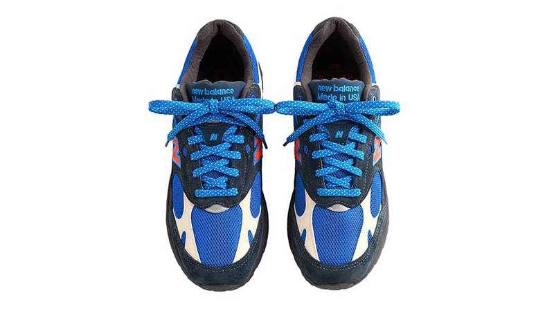 KITH × NewBalance 993 Navy/Princess Blue KITH × New Balance 993