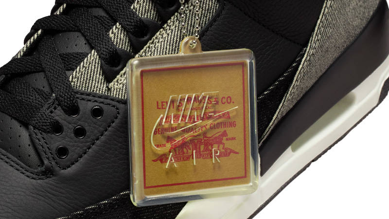 Levi Strauss & Co x Air Jordan 3 Retro Denim Black Tag