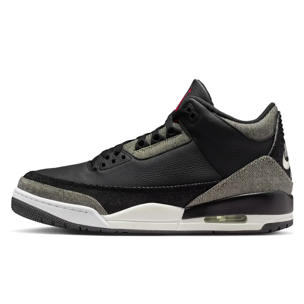 Levi Strauss and Co x Air Jordan 3 Retro Denim Black hero image