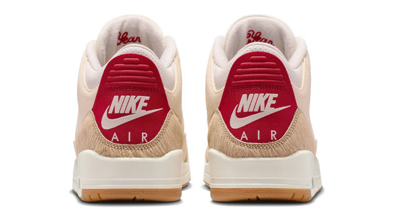 Levi Strauss & Co x Air Jordan 3 Retro Denim Sail Back View