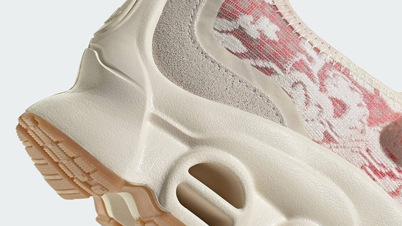 Liberty London x adidas Adifom Megajane Floral Semi Lucid Red JS1327 Detail
