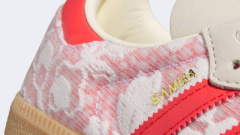Liberty London x adidas Samba OG Floral Pink JR8841 Detail