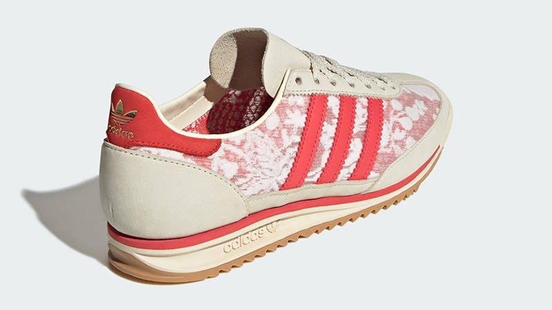 Liberty London x adidas SL 72 OG Floral Better Scarlet JS1311 Back