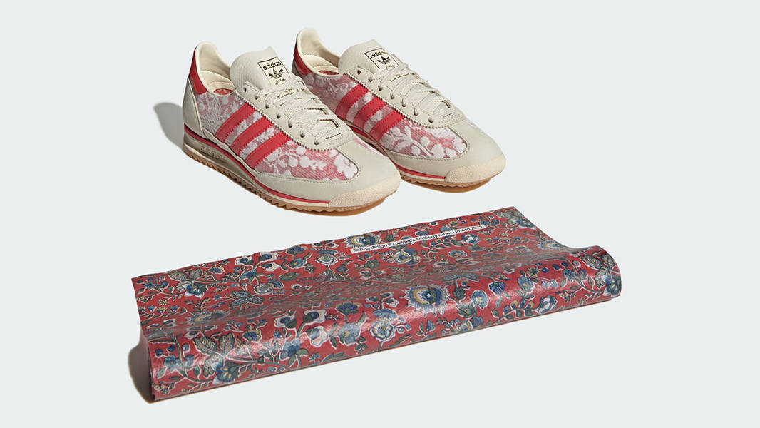 Liberty London x adidas SL 72 OG Floral Better Scarlet JS1311