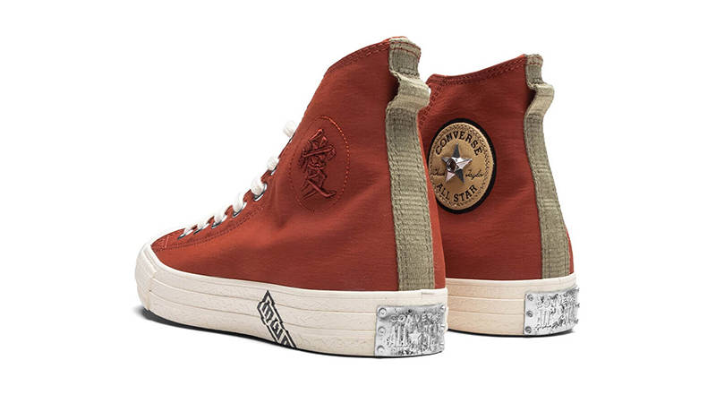 Naruto Shippuden x Converse Chuck Taylor Gaara back