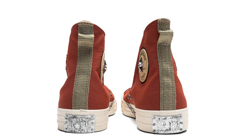 Naruto Shippuden x Converse Chuck Taylor Gaara heel