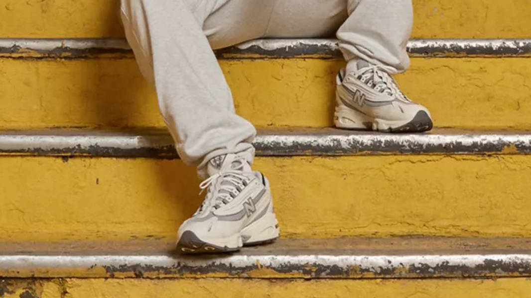 New Balance 1000 Sea Salt M1000MEW on feet