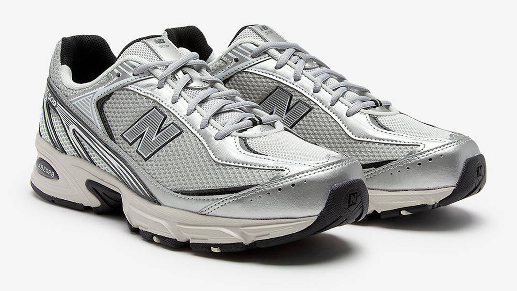 New Balance 509 Silver Black U509C1 Side