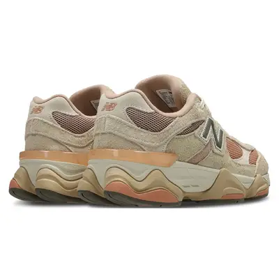 New Balance 9060 GS Beige Tan Orange GC9060CW Back