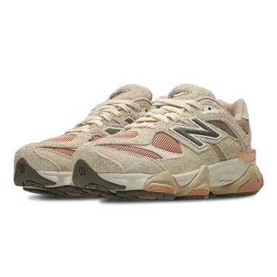 New Balance 9060 GS Beige Tan Orange GC9060CW Side