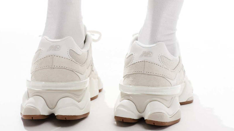 New Balance 9060 Leopard On Foot Back