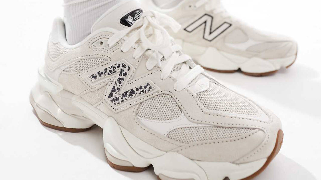 New Balance 9060 Leopard On Foot Top
