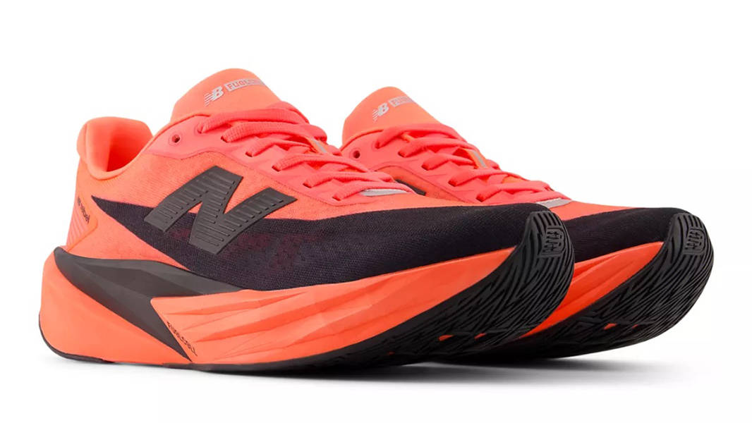 New Balance FuelCell Rebel v5 Urgent Red MFCXLA5 Side