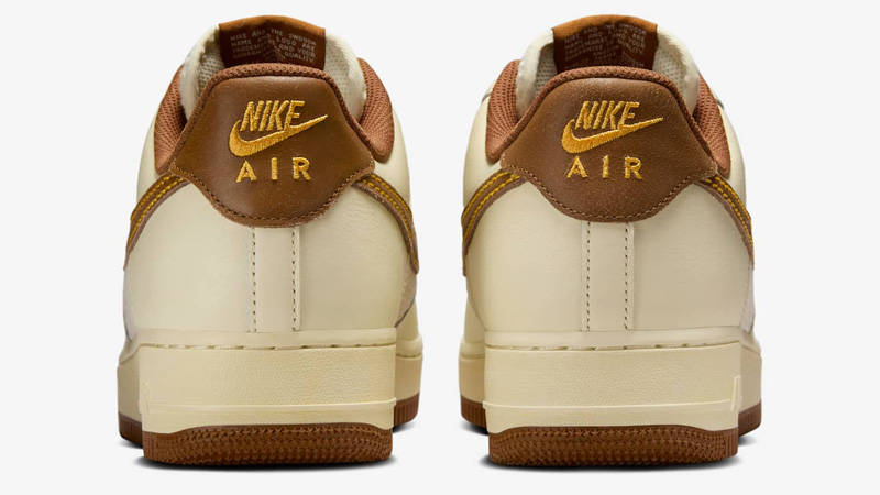 Nike Air Force 1 Low Coconut Milk Canyon Gold Back