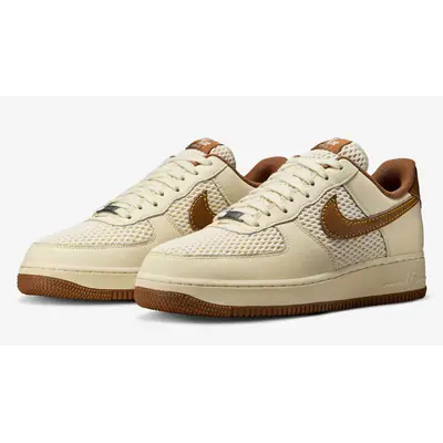 Nike Air Force 1 Low Coconut Milk Canyon Gold Front