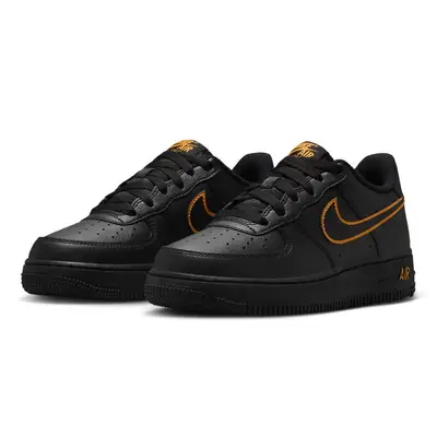Nike Air Force 1 Low GS Black Sundial Front