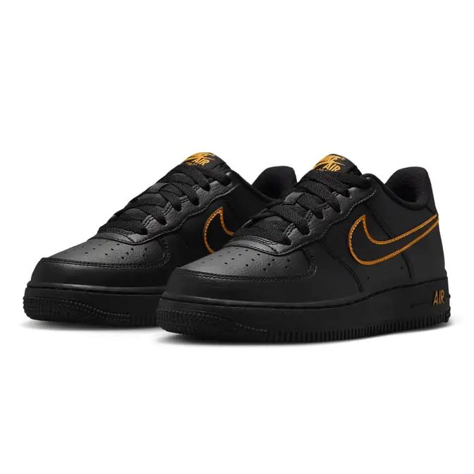 Nike Air Force 1 Low GS Black Sundial Front