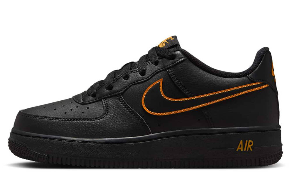 Nike Air Force 1 Low GS Black Sundial