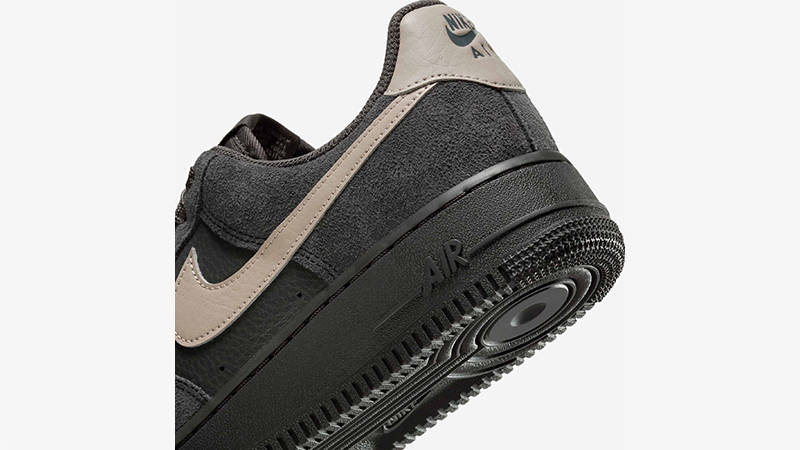 Nike Air Force 1 Low Medium Ash Malt II7650-200 heel