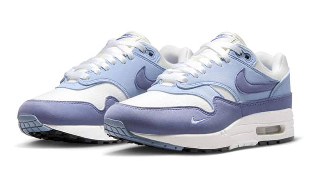 Nike Air Max 1 87 Textile Light Armory Blue Front