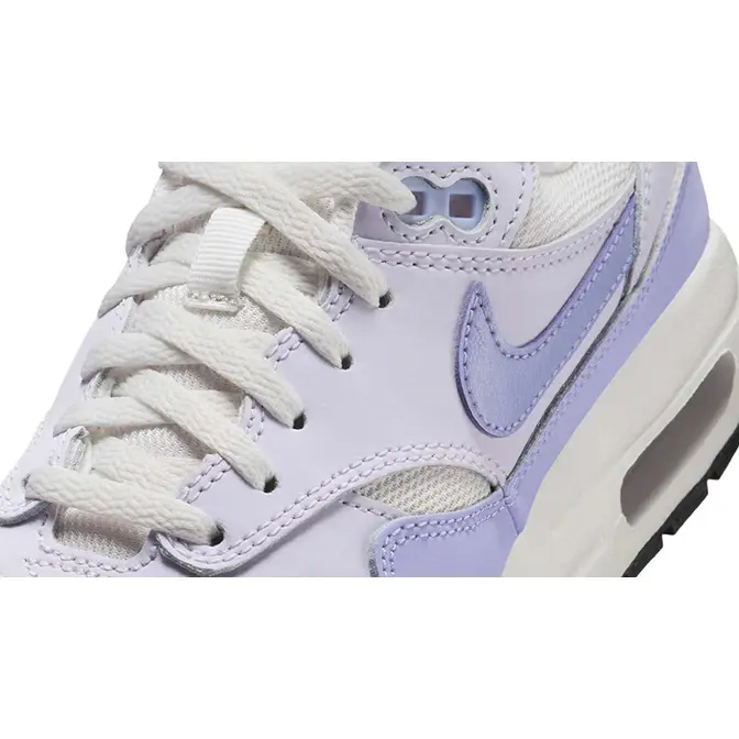 Nike Air Max 1 GS Platinum Tint Barely Grape DZ3307-011 Detail