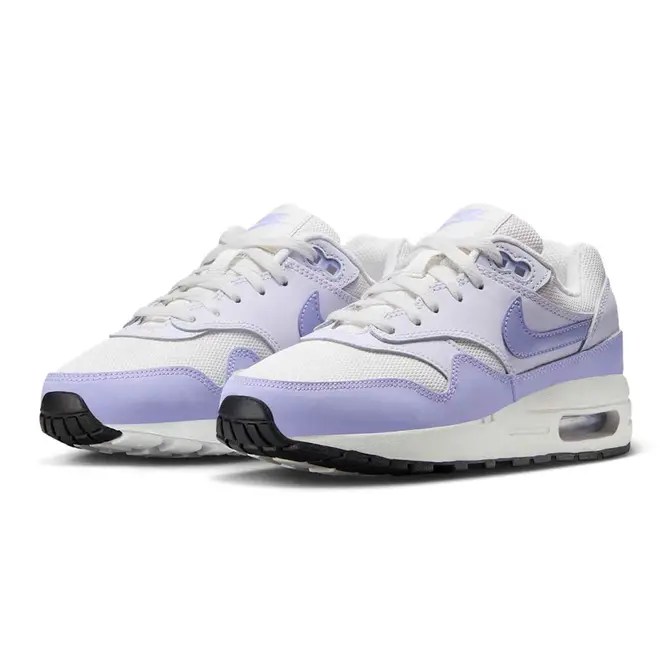 Nike Air Max 1 GS Platinum Tint Barely Grape DZ3307-011 Side