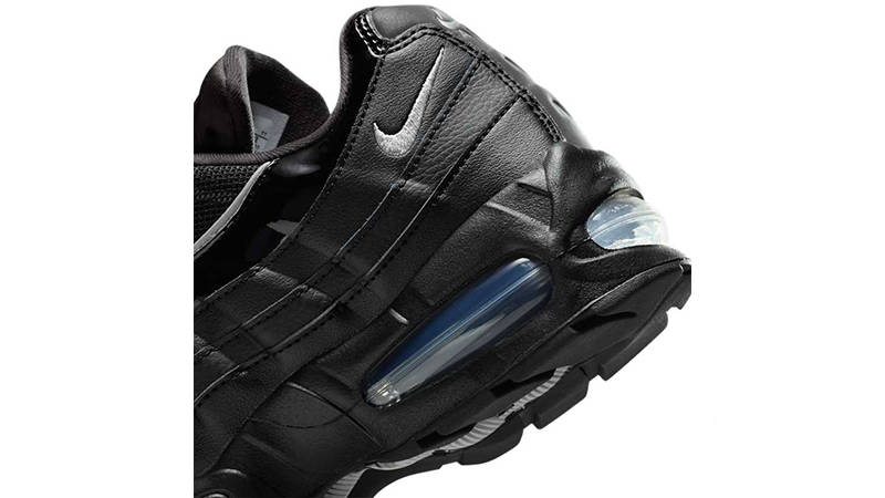 Nike Air Max 95 Black Patent IB6397-001 heel