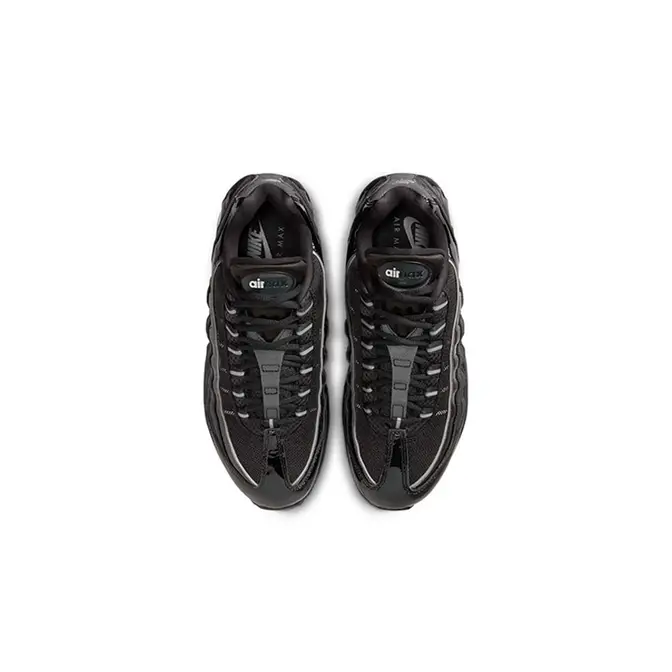 Nike Air Max 95 Black Patent IB6397-001 middle