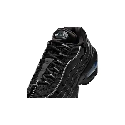 Nike Air Max 95 Black Patent IB6397-001 tongue